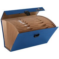 Bankers box - schriftenordner - mit register - blau