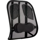 Support dorsal en maille Professionnel Series, noir