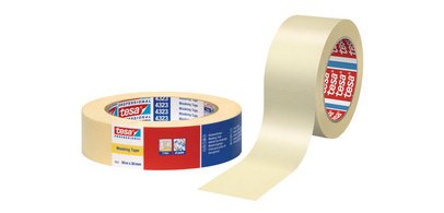 Adhésif masquage papier pour peinture 4323, 50 mm x 50 m