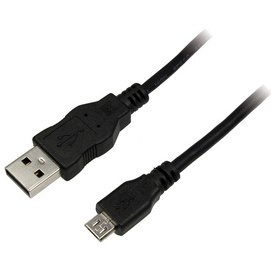 Câble USB 2.0, USB-A - micro USB-B mâle, 3 m