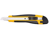 Universele cutter lemmet 9 mm zwart/geel