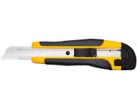 Cutter universel, lame: 18 mm, noir/jaune