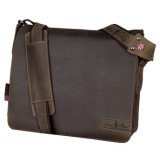 Sac à bandoulière 'BEN', cuir, marron