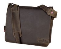 Sac à bandoulière 'BEN', cuir, marron