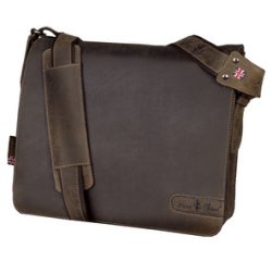 Sac à bandoulière 'BEN', cuir, marron