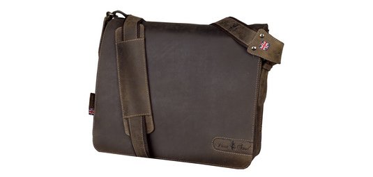 Sac à bandoulière 'BEN', cuir, marron