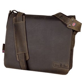Sac à bandoulière 'BEN', cuir, marron