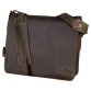 Sac à bandoulière 'BEN', cuir, marron