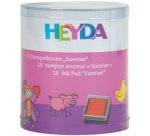 Set de tampons encreurs 'Sunrise', boîte transparente