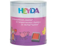 Set de tampons encreurs 'Sunrise', boîte transparente