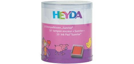 Set de tampons encreurs 'Sunrise', boîte transparente