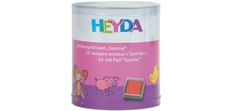 Set de tampons encreurs 'Sunrise', boîte transparente