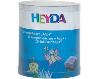 Set de tampons encreurs 'Aqua', 10 tampons encreurs