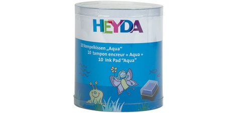 Set de tampons encreurs 'Aqua', 10 tampons encreurs