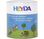 Set de tampons encreurs 'Rainbow', boîte transparente