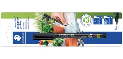 Marqueur pour le jardin Lumocolor garden, noir