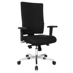 Fauteuil de bureau 'Lightstar 20', noir