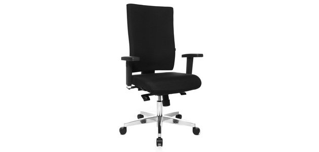 Fauteuil de bureau 'Lightstar 20', noir