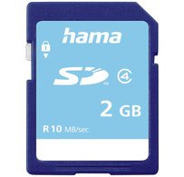 Carte mémoire SecureDigital, 2 Go, classe 4