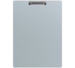 Porte-bloc, en aluminium et pince nickelée, A3 portrait