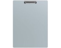 Porte-bloc, en aluminium et pince nickelée, A3 portrait