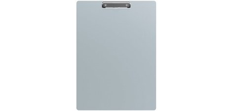 Porte-bloc, en aluminium et pince nickelée, A3 portrait