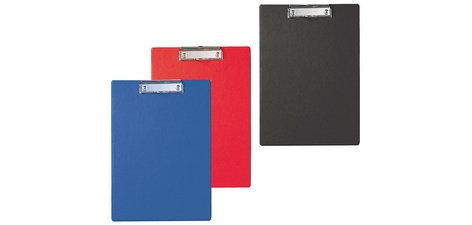 Porte-bloc, plastifié, A4