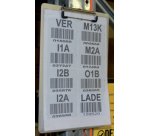 Porte-bloc, en aluminium, bande magnétique, A4