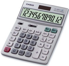 Calculatrice de bureau DF-120 ECO, solaire / pile