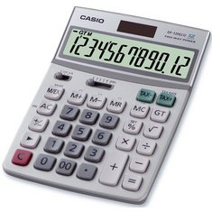 Calculatrice de bureau DF-120 ECO, solaire / pile