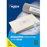 Etiquette universelle, 50 x 20 mm, blanc