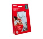 Étiquette à fil apli agipa 13x20mm cartonnette blanche fil blanc coton paquet 200 unités