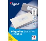 Étiquettes adresses 70 x 42,4 mm Agipa 101044 - Boîte de 2100