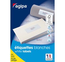 Etiquette universelle, 105 x 49,39 mm, Pose Express