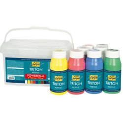 Peinture acrylique SOLO Goya TRITON, Power Pack