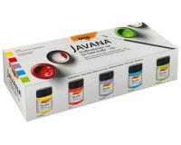 Peinture pour textiles JAVANA, kit XXL 5 x 50ml