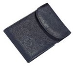 Etui pour cartes de crédit et cartes de visite, cuir