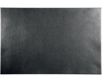 Robuste Schreibunterlage aus Leder, schwarz