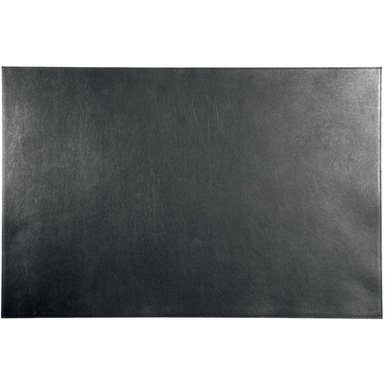 Sous-main cuir, 650 x 450 mm, noir