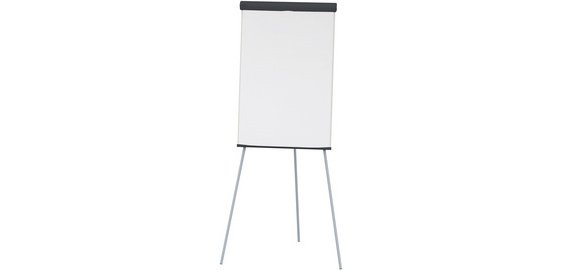 Standard conference easel, (L)660x(H)970 mm, gray