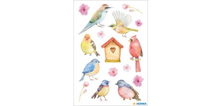 Sticker DECOR 'Oiseaux chanteurs'