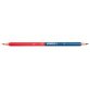 Crayons de couleur TWIN, triangulaire, bleu / rouge