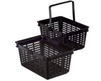 Panier à provision SHOPPING BASKET 19, noir