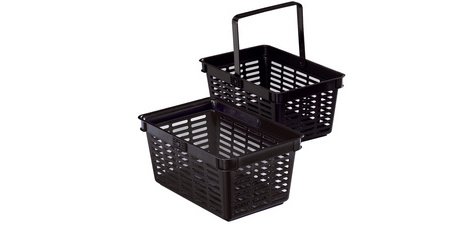 Panier à provision SHOPPING BASKET 19, noir