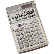 calculatrice LS-10 TEG, alimentation solaire ou par