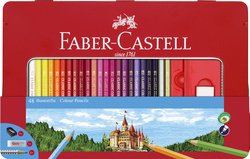 Kleurpotloden | Faber Castell black edition | Assorti | 24 stuks kopen