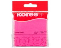 Note adhésive 'NEON', 75 x 75mm, uni