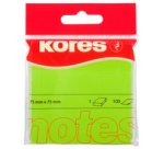 Note adhésive 'NEON', 75 x 75mm, uni, jaune fluo