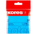 Note adhésive 'NEON', 75 x 75mm, uni, jaune fluo