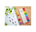 Marque pages - film, 12 x 45 mm, 8 x 15 feuilles